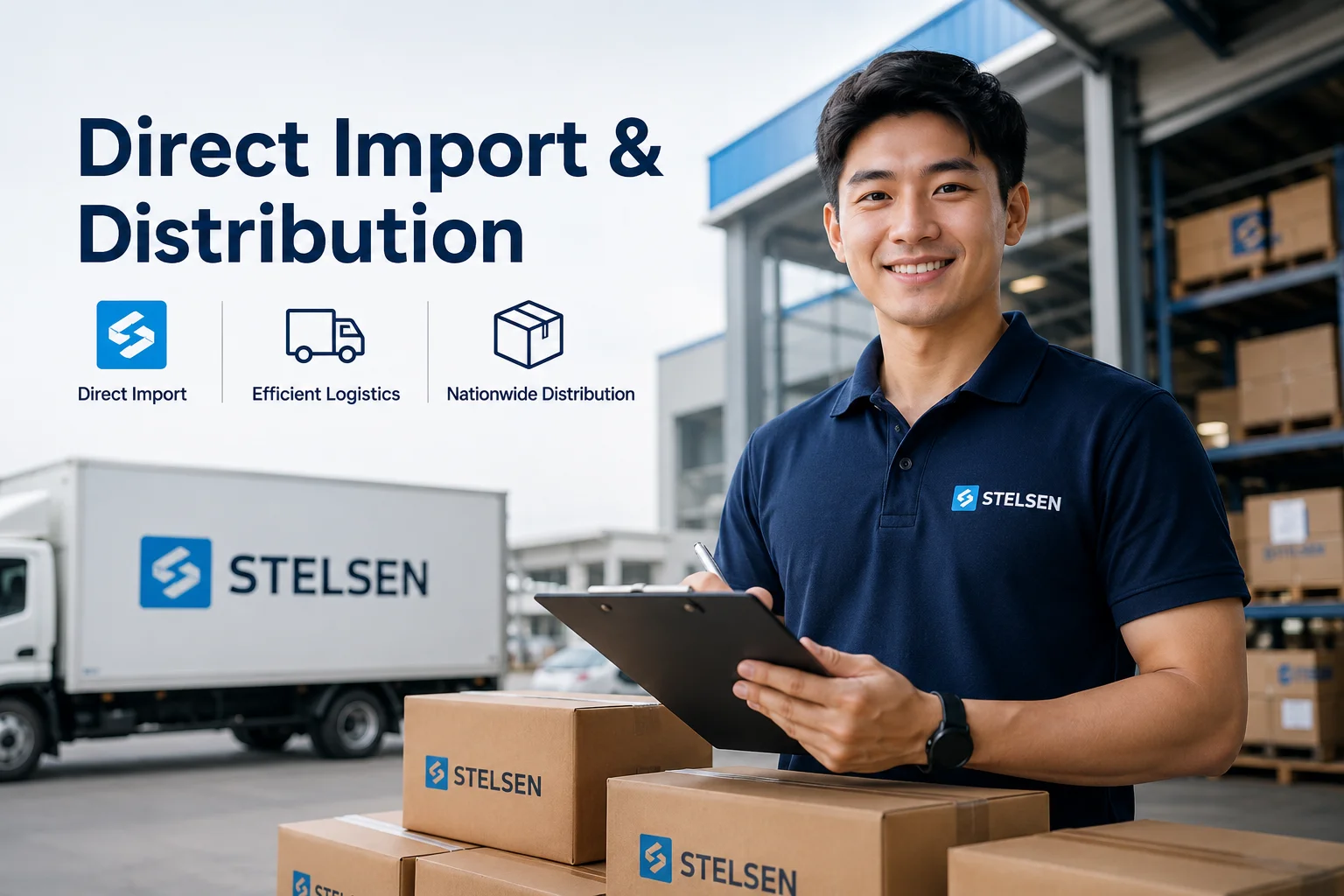 Stelsen direct import and distribution inventory